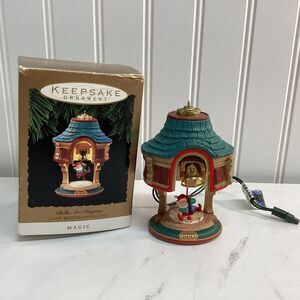 Hallmark Keepsake Ornament 1993 Bells Are Ringing Light Motion Sound Not Tested